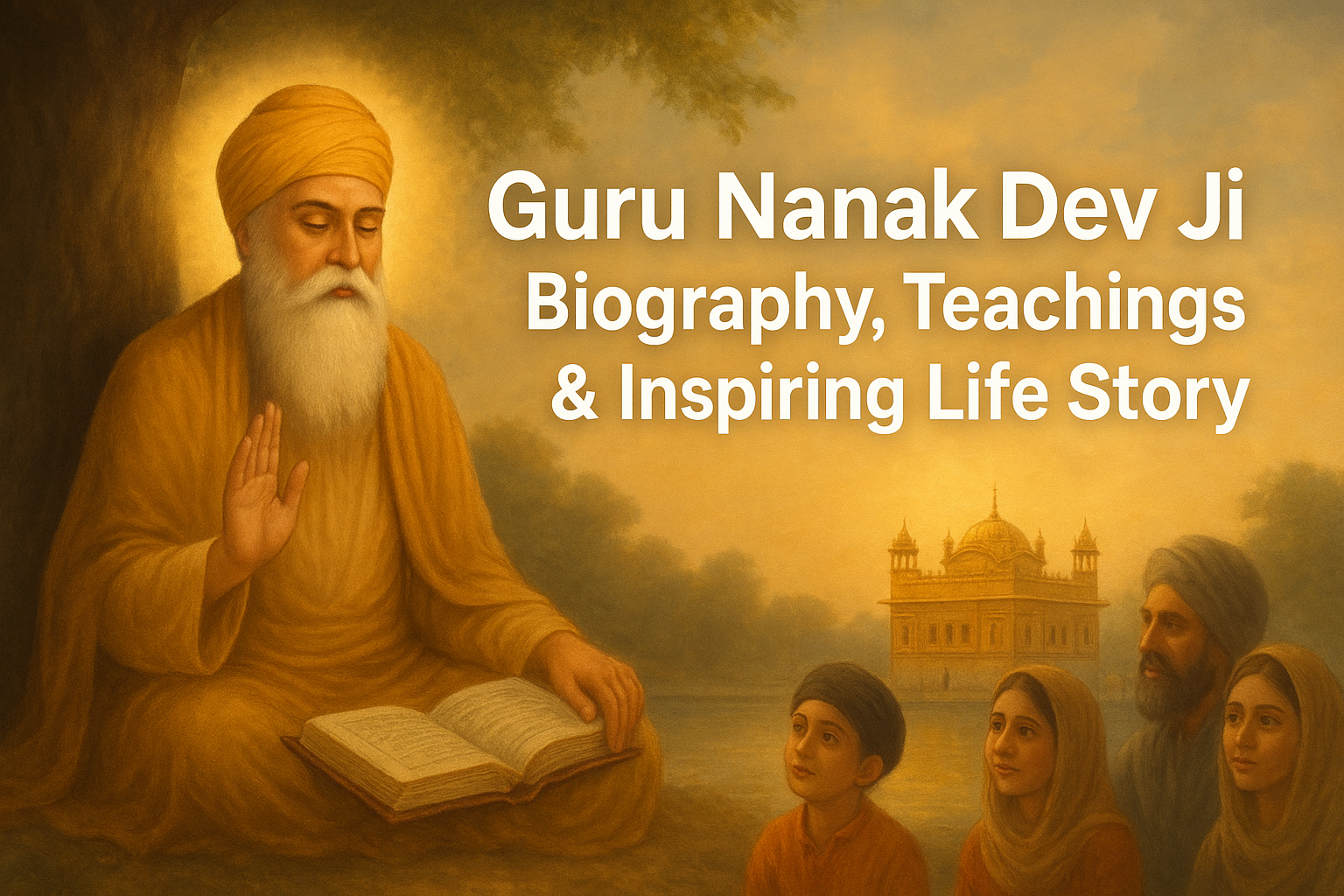 Guru Nanak Dev Ji – Biography, Teachings, and Inspiring Life Story